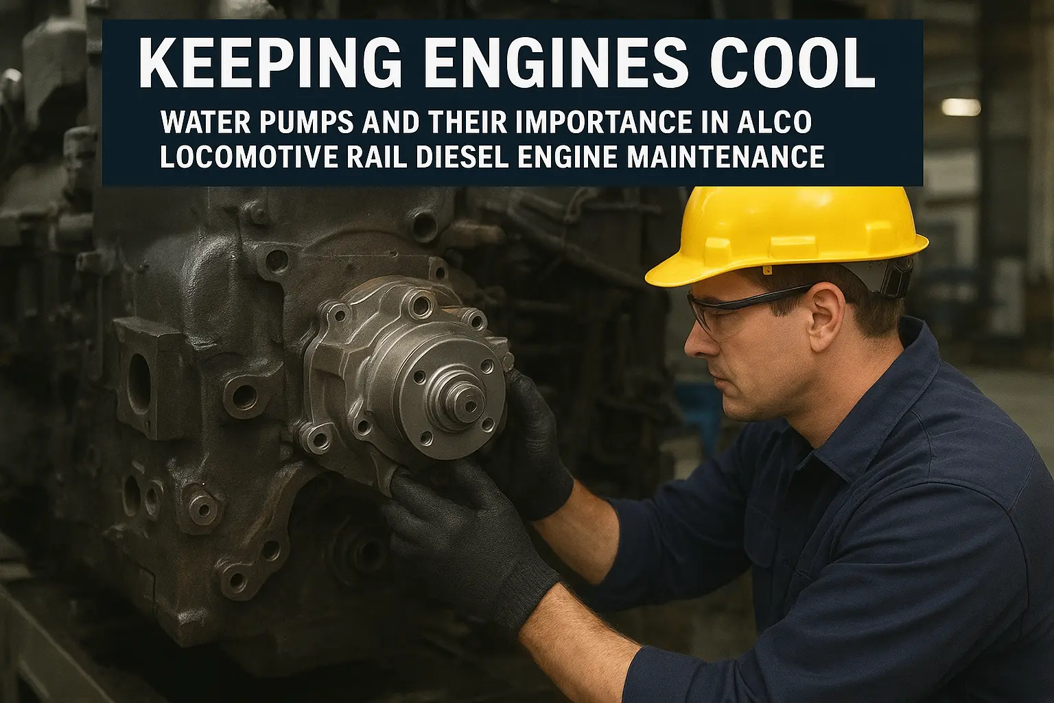 Keeping Engines Cool: Water Pumps and Their Importance in ALCO Locomotive Maintenance